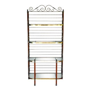 20th Century French Bakers Rack For Sale