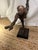 This is a beautifully crafted bronze finish sculpture replica of Degas' Dancer. This medium-sized statue stands at 18...