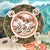 An exceptional, authentic early 19th-century Regency-period English mason's Patent Ironstone plate in the highly coveted...