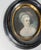 19th Century English Georgian Style Victorian Miniature Portrait of a Lady For Sale - Image 4 of 13