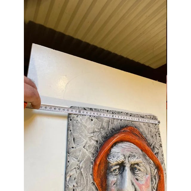 Vintage Wall Relief, 1970s For Sale - Image 10 of 11