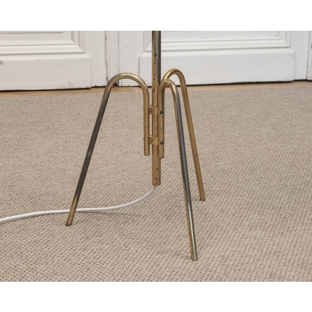 Three-Shade Floor Lamp from Nordiska Kompaniet, Sweden,1940s For Sale - Image 6 of 12