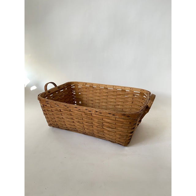 Vintage Large Shoe Basket or Wall Hanging For Sale In New York - Image 6 of 10