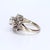 Metal Mid 20th Century 18k White Gold Ring With ~1.3cttw Diamonds - Size 5.25 For Sale - Image 7 of 7