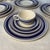 1990s 1990s Farmstead Ticking Blue by Ralph Lauren China Cobalt Blue Stripes - 17 Pieces For Sale - Image 5 of 6