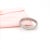 Metal Vintage Mid Century Platinum Wedding Ring, Paul 5-3-1950, Size 6.75 For Sale - Image 7 of 7