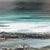 Ronald, Beach at Dusk, 1980s, Oil Painting on Canvas, Framed For Sale - Image 17 of 18