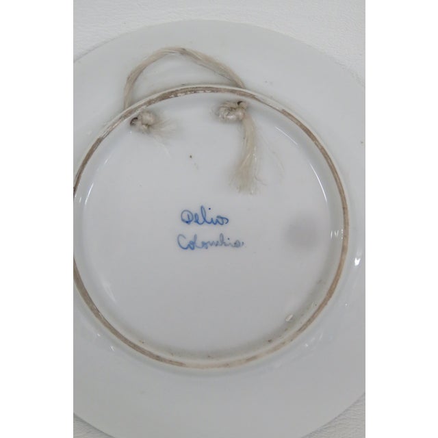 Porcelain Blue and White Small Plate 4619b For Sale - Image 11 of 11