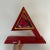 Red 1980 Red Triangle Photo Frame, Made in Japan For Sale - Image 8 of 8