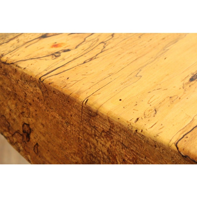 Rustic Style Mixed Woods Pub Table For Sale In Philadelphia - Image 6 of 12