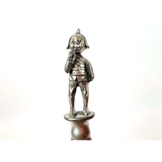 Natique Silver Plated Figurative Letter Opener from WMF, 1900s, Set of 4 For Sale - Image 3 of 18