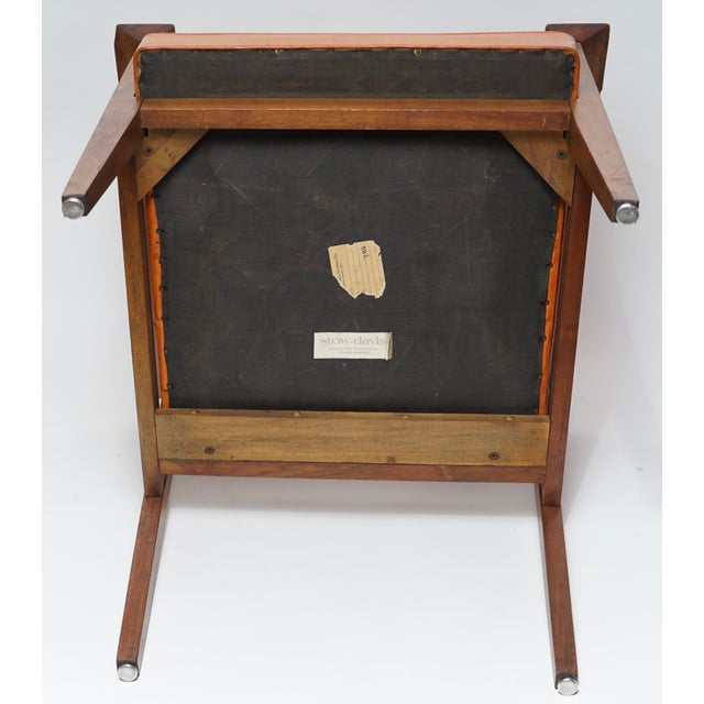 Wood Mid 20th Century Stow & Davis Walnut Armchair For Sale - Image 7 of 8