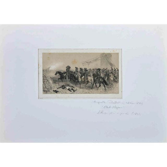 Denis Auguste Marie Raffet, State Major, Original Lithograph, 1837 For Sale - Image 3 of 3