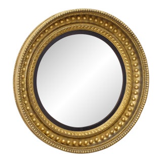 19th Century Large Convex Mirror For Sale