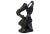 1980s Large Ebony Ceramic Flowing Dancer For Sale In West Palm - Image 6 of 6