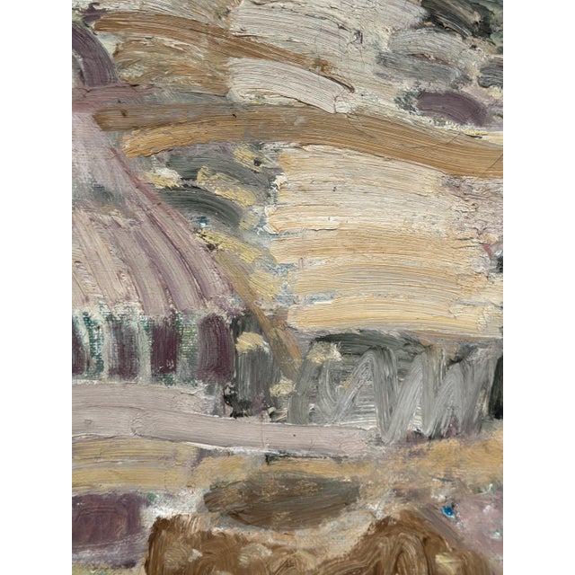 Rune Rådsten, Catalan Landscape, 1960s, Oil on Canvas, Framed For Sale - Image 10 of 12