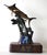 Solid Bronze Lyford Cay Club Tournament Marlin Fishing Trophy by Bodo Muche Studio With Inset Opal Gem For Sale - Image 4 of 16