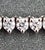 Metal 7.11 Ct 3-Prong Diamond Tennis Necklace For Sale - Image 7 of 9