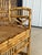 Wood Vintage Refinished Organic Modern Brighton Pavilion Style Rattan Cane Side Chair For Sale - Image 7 of 12