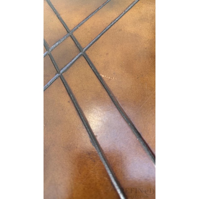 Late 20th Century English Regency Revival Storage Side Table in the Manner of Maitland-Smith For Sale - Image 15 of 18