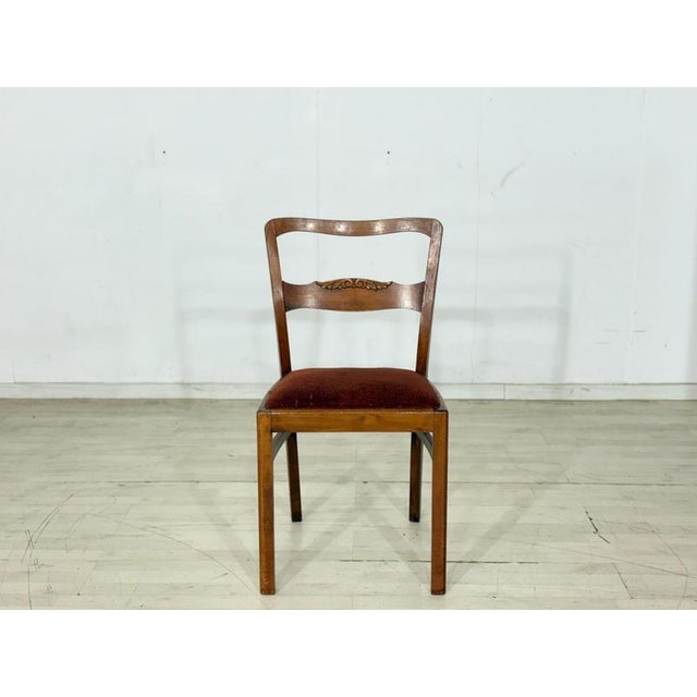 Art Nouveau Dining Chairs, 1920s, Set of 3 For Sale - Image 10 of 11