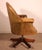 1980s Office Chair in Mahogany and Cognac Leather, 1980s For Sale - Image 5 of 13