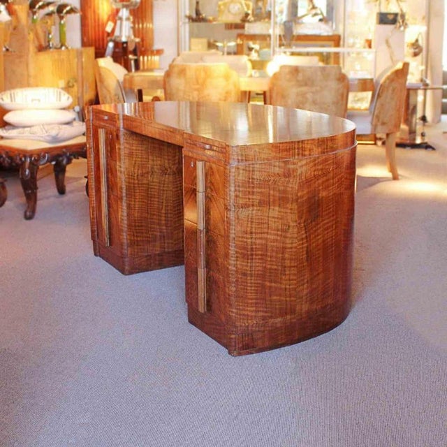 1930s Art Deco Desk, 1930s For Sale - Image 5 of 10