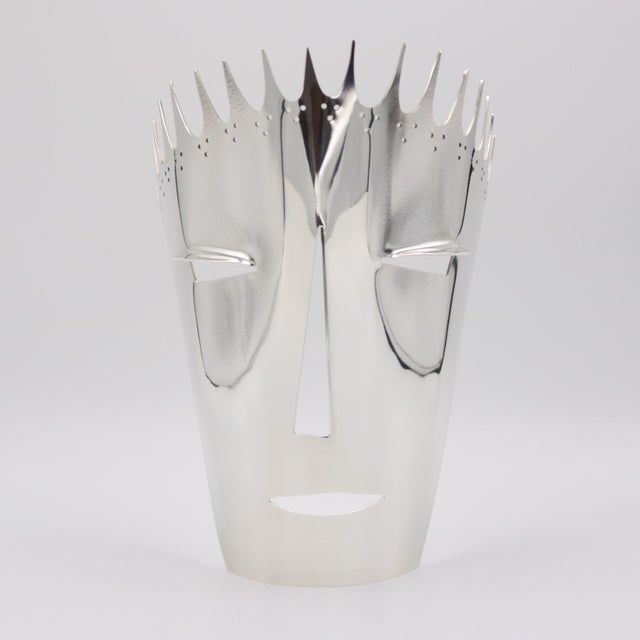 1970s Gio Ponti “Il Diavolo" Decorative Mask For Sale - Image 17 of 18