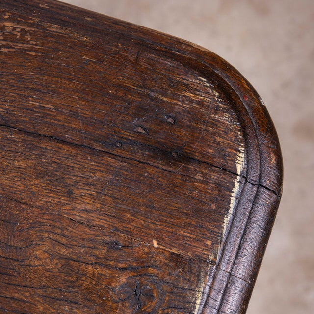 1940s Rectangular Oak Dining Table, 1940s For Sale - Image 5 of 11