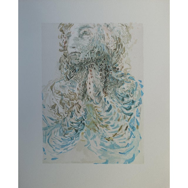Salvador Dali, La prescience divine, Etching For Sale