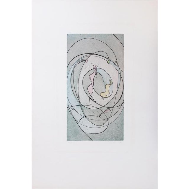 Max Ernst, Surrealist Etching Edition of 100, 1970s, Etching For Sale - Image 4 of 4