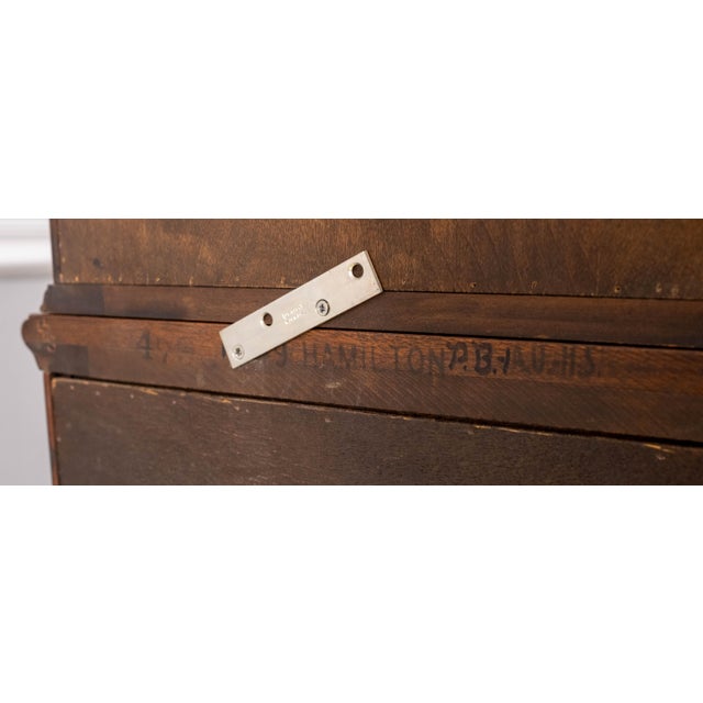 Stickley Three-Door Mahogany Chippendale Style Breakfront For Sale - Image 14 of 18