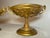 Pair of Antique 19th Century Gilt Bronze Wood Tazza Centerpiece Bowl Compote For Sale - Image 4 of 13