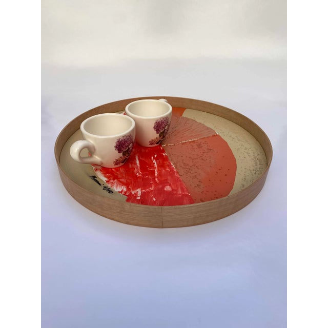 Red T5 Tray by Meccani Studio For Sale - Image 8 of 10