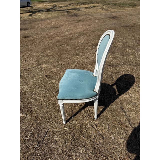 19th Century Fine French Louis XVl Dining Chairs - Set of 6 For Sale - Image 10 of 12