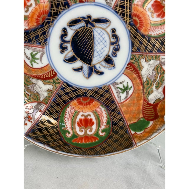 Early 20th Century Imari Porcelain Plate For Sale In New York - Image 6 of 10
