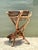 Vintage Twisted Wood and Pottery Plant Stand For Sale - Image 9 of 16
