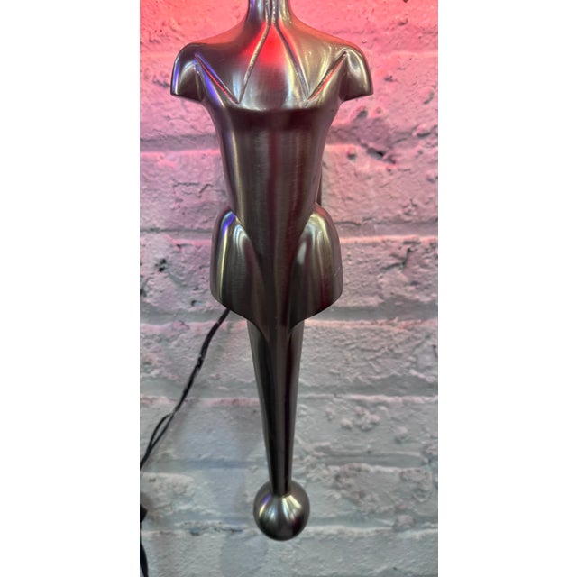 Mid-Century Modern Mid Century Modern Metal Gentleman's Clothier Mannequin Torso Wall Sconces - Pair For Sale - Image 3 of 7