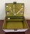 Early 20th Century Mark Cross Leather and Wicker Basket Sewing Box With Silk Lining For Sale - Image 13 of 18
