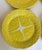 Secla Mid-Century Secla Portuguese Yellow Majolica Cabbage Leaf Plates – Set of 4 For Sale - Image 4 of 10