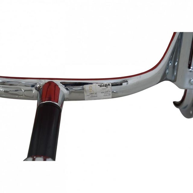 EA-109 Chair in Red Leather by Charles and Ray Eames, 2007 For Sale - Image 18 of 18