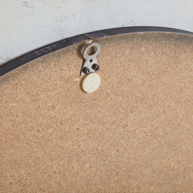 Italian Round Bronze Mirror, 1960s For Sale - Image 18 of 18