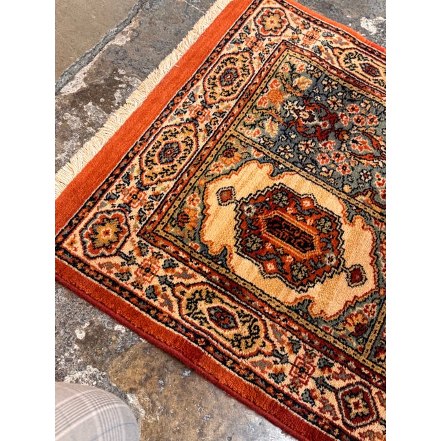 2ft 4 in × 8ft 11 in Momeni Zida Bakhtiari Garden Runner Rug For Sale - Image 10 of 12