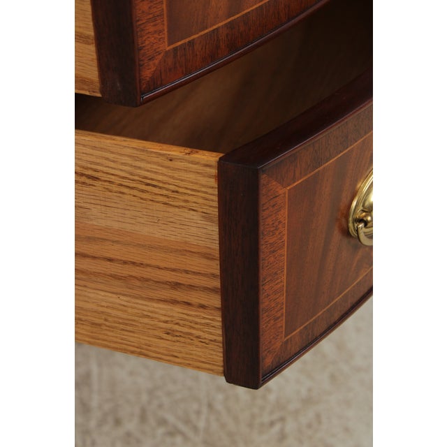 Brown Henkel Harris Mahogany Inlaid Sideboard Gallery For Sale - Image 8 of 17