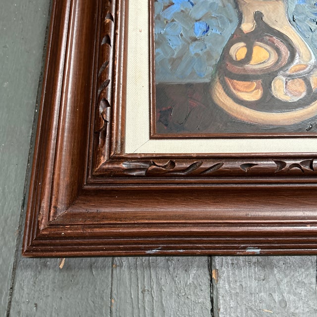 Contemporary Contemporary Original Alexandra Brown Expressionist Floral Still Life Painting For Sale - Image 3 of 4