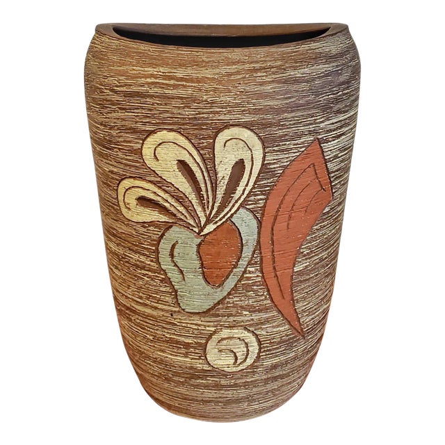 Siershahn Keramik Klinker Vase Nr. 41/20 For Sale