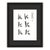 1990s 'K' From 'Hockney's Alphabet' by David Hockney For Sale