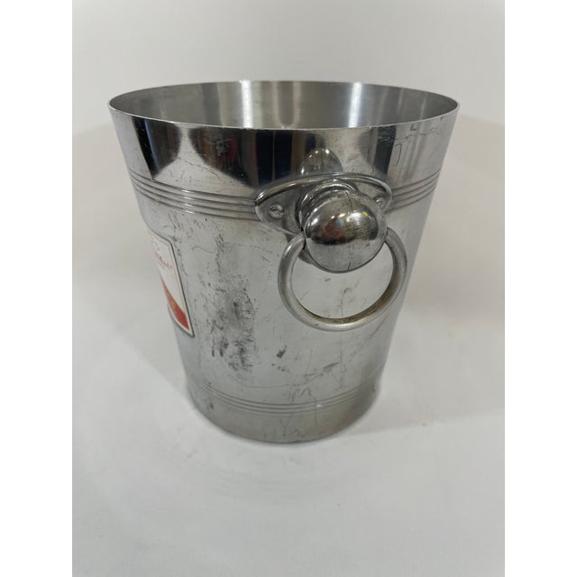 Vintage 1950s French GHMumm Cordon Rouge Champagne Ice Bucket For Sale - Image 4 of 16