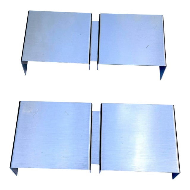 Christophe Gevers Axis71, by Stephane Lebrun & , Modern Metal Sconces, , Late 20th Century Belgium - a Pair For Sale