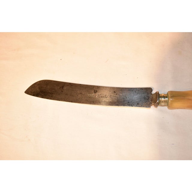 Victorian 19th Century English Bread Knife For Sale - Image 3 of 7